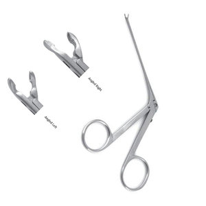 High Quality Wholesale Surgical ENT Instrument Set Stainless Steel Reusable Ear <b>Cup</b> Alligator Forceps for Hospital Use - Product Image 2