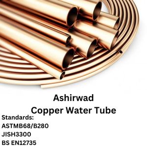 การไหลของน้ำอย่างมีประสิทธิภาพพร้อมท่อทองแดงเหมาะสำหรับระบบกรองน้ำประปาและระบบทำความร้อน - Product Image 2