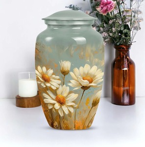 โกศบรรจุอัฐิสำหรับผู้ใหญ่ รุ่นเดซี่ ดีไซน์สำหรับผู้หญิง สไตล์ยุโรป/อเมริกา ความจุ 220 คิวบิกอินช์ เป็นมิตรกับสิ่งแวดล้อม และปรับแต่งได้ - Product Image 4