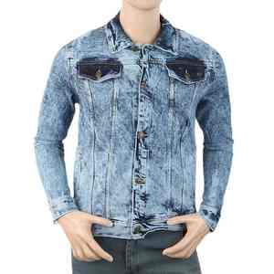 Meilleur prix 2024, veste en jean pour homme, design personnalisé, couleur denim, 100% coton, de fabrication pakistanaise, bonne qualité, directement de l'usine - Product Image 1