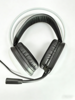 Casque de jeu RGB compétitif, écouteurs filaires USB + 3,5 mm avec microphone