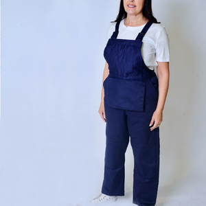 เอี๊ยมสีชมพูและรั้งหลวม Daangri ชุดคลุมจิตรกรสำหรับผู้ชายมาใหม่, ชุดใส่ได้ทั้งชุดใส่ทำงาน2023ใส่ได้ทั้งชายและหญิง - Product Image 5