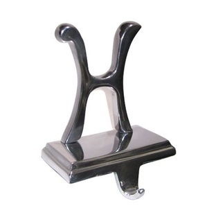 Stylish star Christmas <b>Stocking</b> <b>Holder</b> Metal Stand Durable Festive Decor Mantle Elegant Holiday Display Perfect Gift for Family - Product Image 2