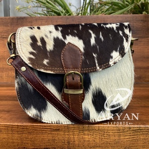 ใหม่กระเป๋าถือหนังวัวลายผมบนหนังวัวแบบสะพายข้างกระเป๋าช้อปปิ้งขายดีกระเป๋าแฮนด์เมดดีไซน์ไม่เหมือนใครของขวัญสำหรับเธอ - Product Image 1