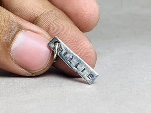 Meilleure vente en gros bijoux en argent Sterling 925 personnalisé gravé pendentif fait à la main cadeau personnalisé cadeau de noël - Product Image 3