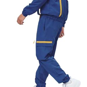 Veste coupe-vent personnalisée à capuche zippée survêtement léger en nylon veste de sport de course pantalon survêtement en nylon pour hommes 2026 - Product Image 4