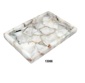 ถาดเสิร์ฟสแตนเลสและแก้วทรงกลมสีทอง - Product Image 6