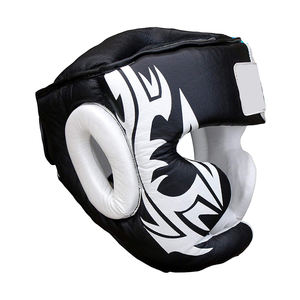 Venta al por mayor de alta calidad personalizado OEM profesional diseño personalizado FITME deportes cuero boxeo cabeza guardia transpirable duradero - Product Image 6