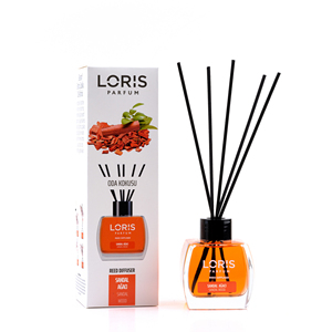 น้ำหอมปรับอากาศ LORIS PARFUM 120 มล. กลิ่นไม้จันทน์หอม  ไม่เป็นพิษ เป็นมิตรกับสิ่งแวดล้อม  พร้อมก้านไม้หอมสีส้ม - Product Image 2