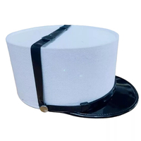 Sombreros planos al por mayor personalizados 100% algodón Kepi Hat