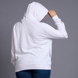 Sudadera informal para mujer Baja MOQ Mejor calidad Sudaderas con capucha para mujer Precio al por mayor Sudaderas con capucha Hechas en Pakistán - Product Image 3