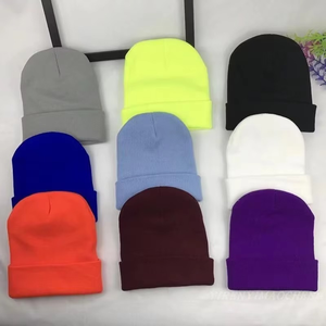 Gorro de Punto Personalizado con Logotipo en 76 Colores, Gorro Acrílico de Alta Calidad para Invierno, Cálido, con Patrón Liso, para Negocios, Otoño, Aire Libre - Product Image 5