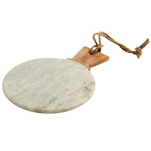 Tabla de cortar con patrón de mármol blanco Banswara de alta calidad hecha a mano, accesorios de cocina para el hogar - Product Image 5