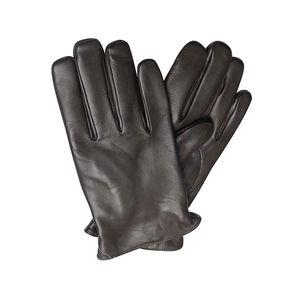Los mejores guantes de trabajo de piel de oveja impermeables de invierno para hombres, venta al por mayor, mitones de cuero liso a la moda, venta en línea, guantes de moda - Product Image 3