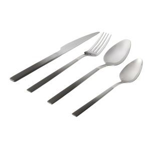 Juego de cubiertos de acero inoxidable, utensilios de cocina como cuchara, tenedor y cuchillo, viene con alta tendencia, 4 piezas - Product Image 1