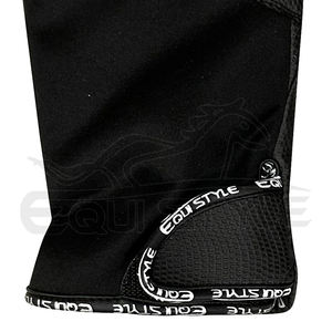 Vente en gros Gants d'équitation unisexes toutes saisons de qualité supérieure en cuir PU Gants d'équitation antidérapants Nouveau style Logo personnalisé Noir Hiver équestre - Product Image 4