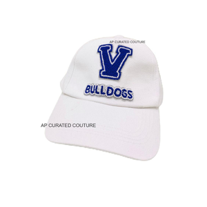 Casquettes de camionneur personnalisées en gros avec logo perlé, patchs de haute qualité faits à la main en coton perlé et strass, dernière mode de casquettes pour le Mardi Gras - Product Image 5