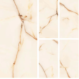 DAROH ONYX rojos/rosas 600x1200mm moderno europeo esmaltado porcelana azulejos de pared acabado sólido brillante antideslizante antibacteriano - Product Image 1