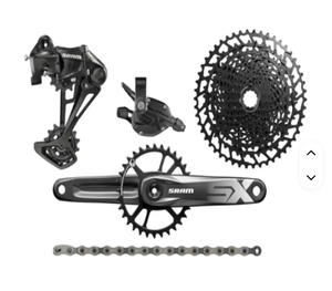 (SK) Nuevo juego SRAM GX Eagle Group (Lunar) 1X12 Speed DUB Boosts (175mm) Desviador de bicicleta delantero - Product Image 1