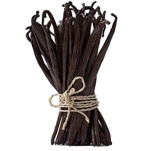 Extract Food Grade B 4-6 Inch Fleshy Dried <b>Vanilla</b> <b>Beans</b> Premium Organic Planifolia Pods Rich Aroma - Product Image 1
