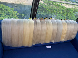 Extensiones de Cabello Humano de Alta Calidad en Color Castaño, con Cutícula Alineada, Extensiones de Cabello Premium - Product Image 3