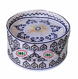 Hot Selling Wholesale Ethnic <b>Islamic</b> Arabic Prayer Caps Muslim Arabic Caps form Bangladesh - Product Image 2