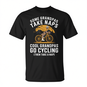 Maglietta da ciclista per il nonno per la festa del papà, un regalo divertente e attivo - Product Image 2