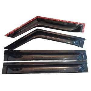 Pare-soleil en acrylique, protection contre la pluie, Land Rover <span class=keywords><strong>Defender</strong></span> 2020+, 90 110 2/4 portes, transparent noir, fenêtre de voiture, installation facile - Product Image 5