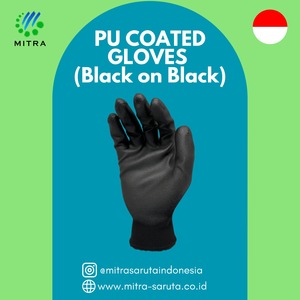13-Gauge ถุงมือทำงาน PU กันลื่นและกันความร้อนทนทานและน้ำหนักเบาขนาด M ถึง XL - Product Image 1
