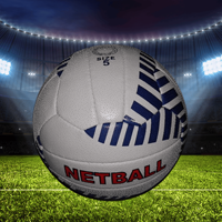 Match Netball caoutchouc synthétique Durabilité Ballon de sport Approvisionnement d'usine Netballs Premium Grade Personnalisé
