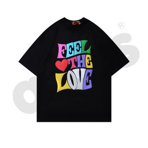 Camiseta para ropa de hombre Camisetas para hombre 100% algodón O cuello manga corta liso camisa de verano de gran tamaño - Product Image 2