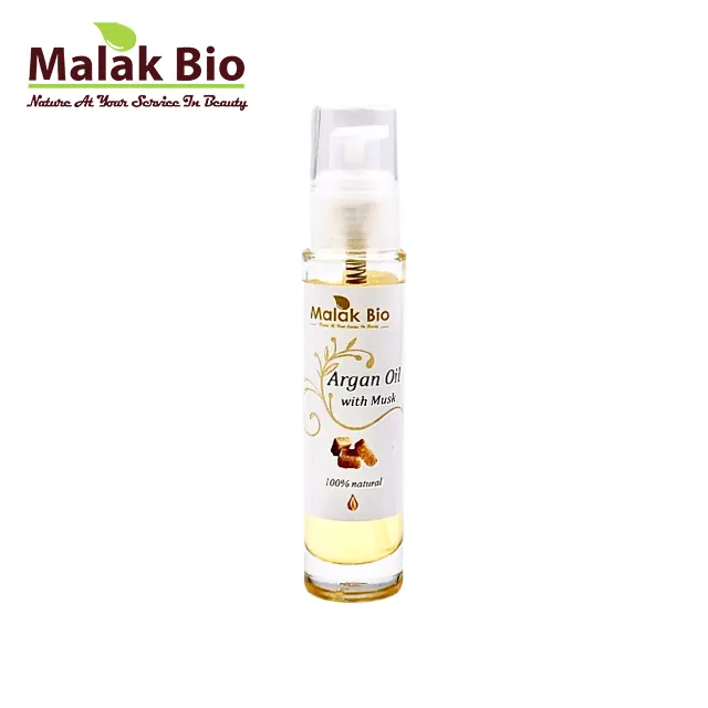 Malak biyo doğal argan yağı misk kozmetik içerir gerekli besinleri zengin vitamin E