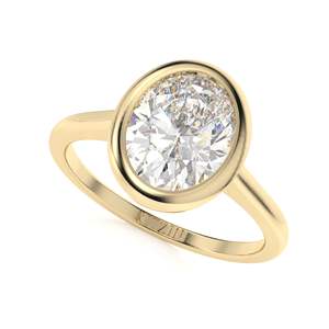 1.50CTOval Cut Diamon Diamond Unique Bridal Set Bague de mariage pour femme - Product Image 6