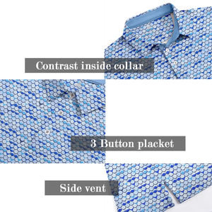 Camiseta de Polo de Golf Transpirable con Logotipo Personalizado, Absorbe la Humedad, Elegante, de Manga Corta para Máximo Flujo de Aire y Secado Rápido, Camiseta Deportiva - Product Image 4