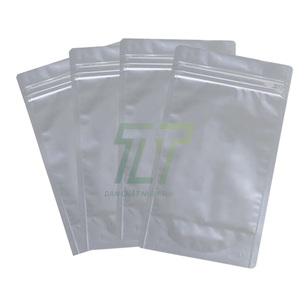 Sac en plastique PE transparent à fermeture éclair avec logo personnalisé pour le stockage durable de vêtements ménagers pour le stockage de produits ménagers industriels - Product Image 1