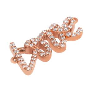สร้อยคอจี้เพชรโมอิสทรงกลมแบบตัดจี้ด้วยสีขาวและสีเหลืองทอง14K จบสไตล์ฮิปฮอป - Product Image 4