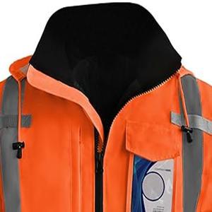 Ropa DE TRABAJO Vis Reflective Safety Winter Bomber Jacket Hoodie para mujer Chaqueta DE SEGURIDAD acolchada de alta visibilidad hecha por Dress Sports - Product Image 2