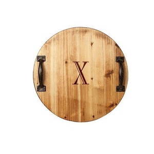 New Style Customized Finishing Food Serving Tray Handmade Decorative Coffee Tea Serving Tray - Product Image 3