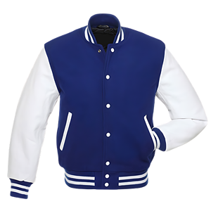 Wholesale Premium Baseball Varsity Jacket Breathable <b>Wool</b> Body Custom Logo Embroidery PU Leather Sleeves Plain Dyed Cotton - Product Image 1