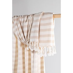 Gorçek Modelo Peshtemal 100% Toalla de Playa de Algodón Natural Elegancia y Confort Combinado - Product Image 2