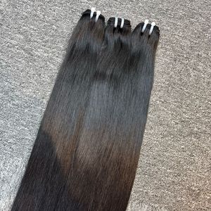 Trama de pelo vietnamita virgen 100% 10 "-14" de largo 150% de densidad Cobertizo de ondas profundas resistente y suave/brillante - Product Image 5