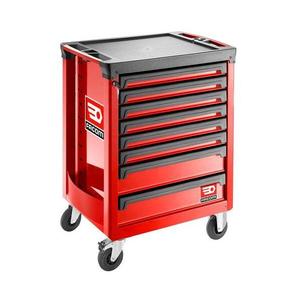 Armoire à roulettes Facom ROLL.M3 8 tiroirs et 3 modules pour le rangement d'outils - Product Image 1