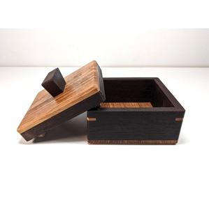 Travel Box Handmade <b>Storage</b> Box with Lid Natural Wood Organizer Box Decorative <b>Wooden</b> Container for Home and Office - Product Image 2