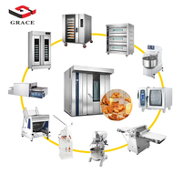 Prix d'usine, ensemble complet de machine à pain, four de boulangerie professionnel, solution tout-en-un, équipement de boulangerie