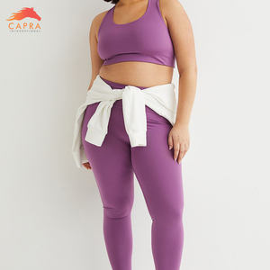 Soutien-gorge de sport sans couture à soutien élevé pour femmes grande taille Fitness Running & Yoga Antichoc Respirant Sexy Workout Bra - Product Image 3