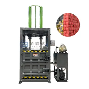 automatische textilabschalen-verpackungsmaschine pressmaschine für stoffballen gebrauchte kleidung produktionsmaschine