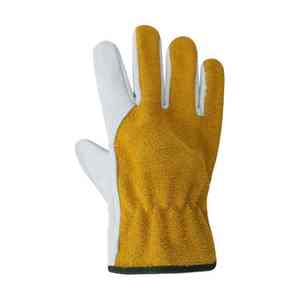 Gants de conduite en cuir fendu de vache Heavy Duty Prix de gros Travail de sécurité Couleur personnalisée Vente en ligne Gants de conduite en cuir - Product Image 1
