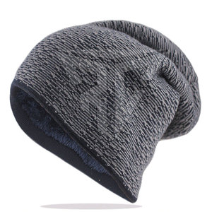 High Quality 100% Cotton Winter <b>Beanie</b> Hat Breathable <b>Waterproof</b> Unisex Comfortable Adjustable Daily Use Custom Logo Printing - Product Image 1