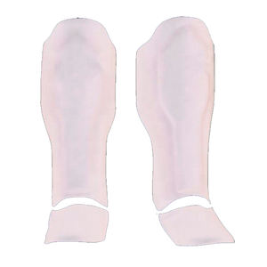 Espinilleras ligeras y transpirables para entrenamiento de Kick Boxing Rodilleras de nuevo estilo Hecho en Pakistán Espinilleras protectoras - Product Image 3