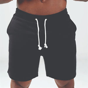 Pantalones cortos de malla de secado rápido transpirables, ligeros, paneles laterales elásticos esenciales, transpirables, que absorben la humedad, teñidos lisos - Product Image 1